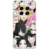 Techtree Realme 12 4G-12 Plus Uyumlu Demon Slayer Manga Baskılı Silikon Kılıf