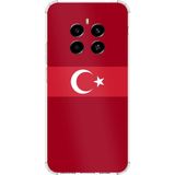 Techtree Realme 12 4G-12 Plus Uyumlu Türk Milli Takım Kırmızı Forma Baskılı Silikon Kılıf