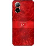 Techtree Realme 12 Lite Uyumlu Türk Milli Takım Desenli Forma Baskılı Silikon Kılıf