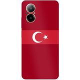Techtree Realme 12 Lite Uyumlu Türk Milli Takım Kırmızı Forma Baskılı Silikon Kılıf