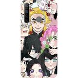 Techtree Realme 5i - 6i - C3 Uyumlu Demon Slayer Manga Baskılı Silikon Kılıf