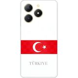 Techtree Realme C61 Uyumlu Türk Milli Takım Forma Baskılı Silikon Kılıf