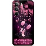 Techtree Realme C75 Uyumlu Blackpink Poster Baskılı Silikon Kılıf
