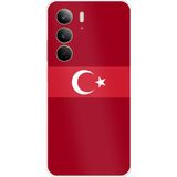 Techtree Realme C75 Uyumlu Türk Milli Takım Kırmızı Forma Baskılı Silikon Kılıf