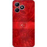 Techtree Realme Note 50 Uyumlu Türk Milli Takım Desenli Forma Baskılı Silikon Kılıf