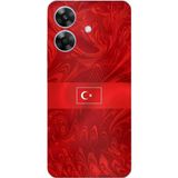 Techtree Realme Note 60 Uyumlu Türk Milli Takım Desenli Forma Baskılı Silikon Kılıf