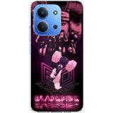 Techtree Redmi 15C Uyumlu Blackpink Poster Baskılı Silikon Kılıf