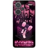 Techtree Redmi Note 13 PRO PLUS Uyumlu Blackpink Poster Baskılı Silikon Kılıf