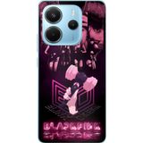 Techtree Redmi Note 14 4G Uyumlu Blackpink Poster Baskılı Silikon Kılıf