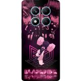 Techtree Redmi Note 14 PRO 4G Uyumlu Blackpink Poster Baskılı Silikon Kılıf
