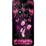 Techtree Redmi Note 14 PRO 5G Uyumlu Blackpink Poster Baskılı Silikon Kılıf