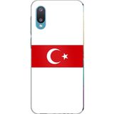 Techtree Samsung Galaxy A02 Uyumlu Türk Milli Takım Beyaz Forma Baskılı Silikon Kılıf