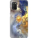 Techtree Samsung Galaxy A02s Uyumlu 777 Güneş Ve Bulut Tasarım Baskılı Silikon Kılıf