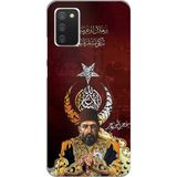 Techtree Samsung Galaxy A02S Uyumlu Abdülhamid Han Baskılı Silikon Kılıf