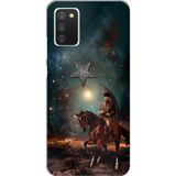 Techtree Samsung Galaxy A02S Uyumlu Atatürk At Üstünde Zafer Baskılı Silikon Kılıf