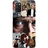 Techtree Samsung Galaxy A02S Uyumlu Atatürk İstiklal Panoraması Baskılı Silikon Kılıf