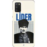 Techtree Samsung Galaxy A02S Uyumlu Atatürk Lider Baskılı Silikon Kılıf