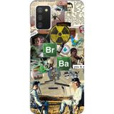 Techtree Samsung Galaxy A02S Uyumlu Breaking Bad Kolaj Baskılı Silikon Kılıf