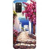 Techtree Samsung Galaxy A02S Uyumlu Ege'nin Kayıp Sokakları Baskılı Silikon Kılıf