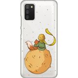 Techtree Samsung Galaxy A02S Uyumlu Küçük Prens Gezegen Boa Tasarımlı Baskılı Silikon Kılıf