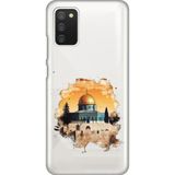 Techtree Samsung Galaxy A02S Uyumlu Mescid-i Aksa Tasarımlı Baskılı Silikon Kılıf