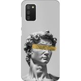 Techtree Samsung Galaxy A02S Uyumlu Modern Hellenistik Davut Baskılı Silikon Kılıf