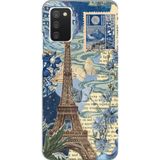 Techtree Samsung Galaxy A02S Uyumlu Paris ve Eyfel Kulesi Baskılı Silikon Kılıf