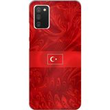 Techtree Samsung Galaxy A02S Uyumlu Türk Milli Takım Desenli Forma Baskılı Silikon Kılıf