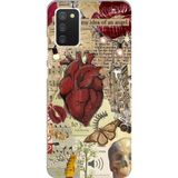 Techtree Samsung Galaxy A02S Uyumlu Vampire Diaries Vintage Baskılı Silikon Kılıf
