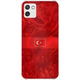 Techtree Samsung Galaxy A03 Uyumlu Türk Milli Takım Desenli Forma Baskılı Silikon Kılıf