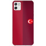 Techtree Samsung Galaxy A03 Uyumlu Türk Milli Takım Parçalı Forma Baskılı Silikon Kılıf