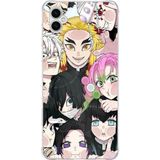 Techtree Samsung Galaxy A04 Uyumlu Demon Slayer Manga Baskılı Silikon Kılıf