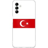 Techtree Samsung Galaxy A04s Uyumlu Türk Milli Takım Beyaz Forma Baskılı Silikon Kılıf