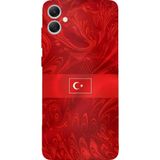 Techtree Samsung Galaxy A05 Uyumlu Türk Milli Takım Desenli Forma Baskılı Silikon Kılıf