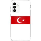 Techtree Samsung Galaxy A05s Uyumlu Türk Milli Takım Beyaz Forma Baskılı Silikon Kılıf