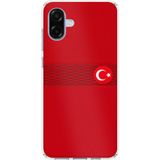 Techtree Samsung Galaxy A07 Uyumlu Türk Milli Takım Izgara Desenli Forma Baskılı Silikon Kılıf