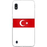 Techtree Samsung Galaxy A10 Uyumlu Türk Milli Takım Beyaz Forma Baskılı Silikon Kılıf