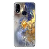 Techtree Samsung Galaxy A10s Uyumlu 777 Güneş Ve Bulut Tasarım Baskılı Silikon Kılıf