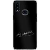 Techtree Samsung Galaxy A10S Uyumlu Atanın İzi İmza Baskılı Silikon Kılıf