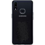 Techtree Samsung Galaxy A10S Uyumlu Crazy Trust Baskılı Silikon Kılıf