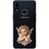 Techtree Samsung Galaxy A10S Uyumlu Cupid's Dream (Eros’un Rüyası) Baskılı Silikon Kılıf