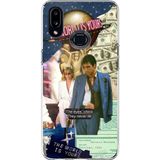 Techtree Samsung Galaxy A10S Uyumlu Elvira Hancock & Tony Montana Tasarımlı Baskılı Silikon Kılıf