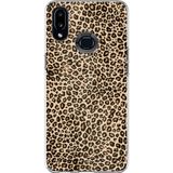 Techtree Samsung Galaxy A10S Uyumlu Leopar Tasarımlı Baskılı Silikon Kılıf