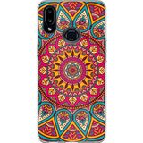 Techtree Samsung Galaxy A10S Uyumlu Mandala Baskılı Silikon Kılıf