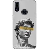 Techtree Samsung Galaxy A10S Uyumlu Modern Hellenistik Davut Baskılı Silikon Kılıf