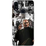 Techtree Samsung Galaxy A10S Uyumlu Mustafa Kemal Atatürk Kolajları Baskılı Silikon Kılıf