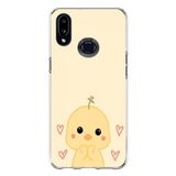 Techtree Samsung Galaxy A10s Uyumlu Sevimli Civciv Ve Kalp Desenli Baskılı Silikon Kılıf