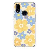Techtree Samsung Galaxy A10s Uyumlu Soft Pastel Çiçek Bahçesi Baskılı Silikon Kılıf
