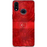 Techtree Samsung Galaxy A10S Uyumlu Türk Milli Takım Desenli Forma Baskılı Silikon Kılıf