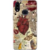 Techtree Samsung Galaxy A10S Uyumlu Vampire Diaries Vintage Baskılı Silikon Kılıf